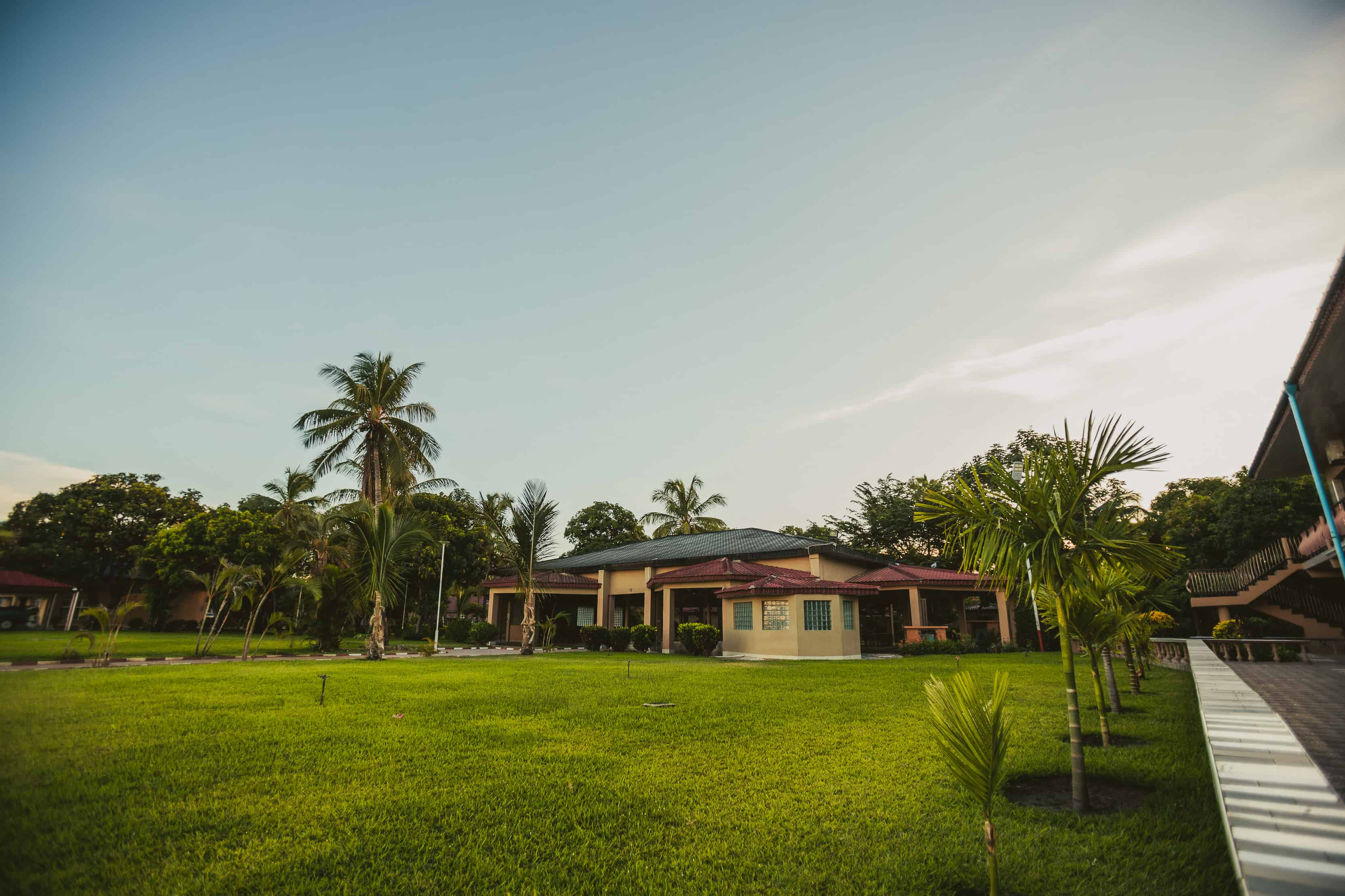 outside view of pavilion