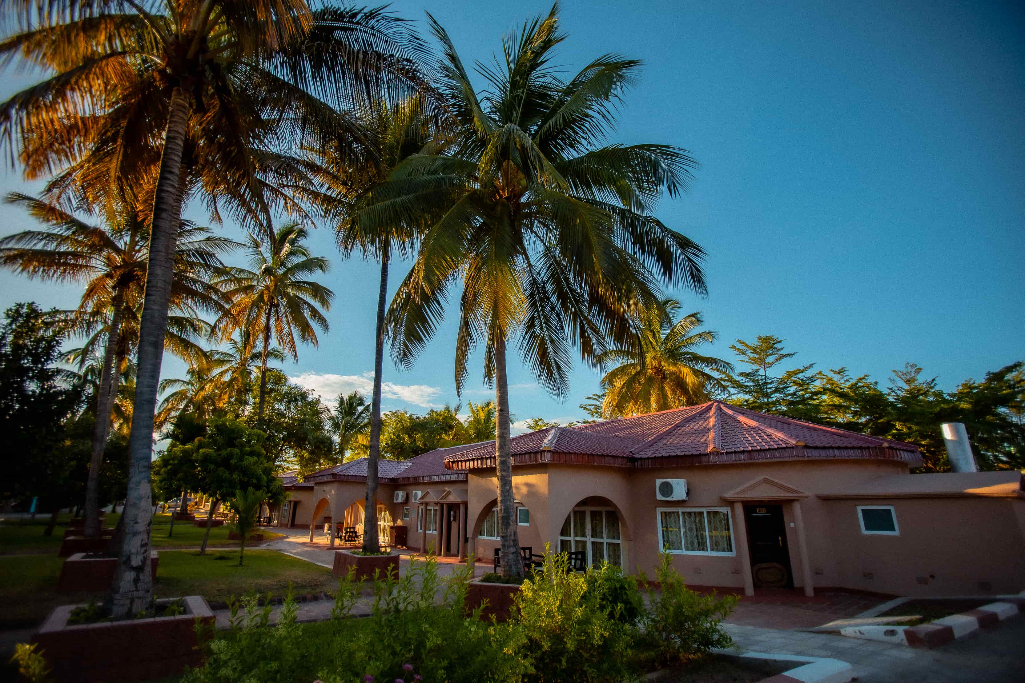 outside view of chalet from an angle